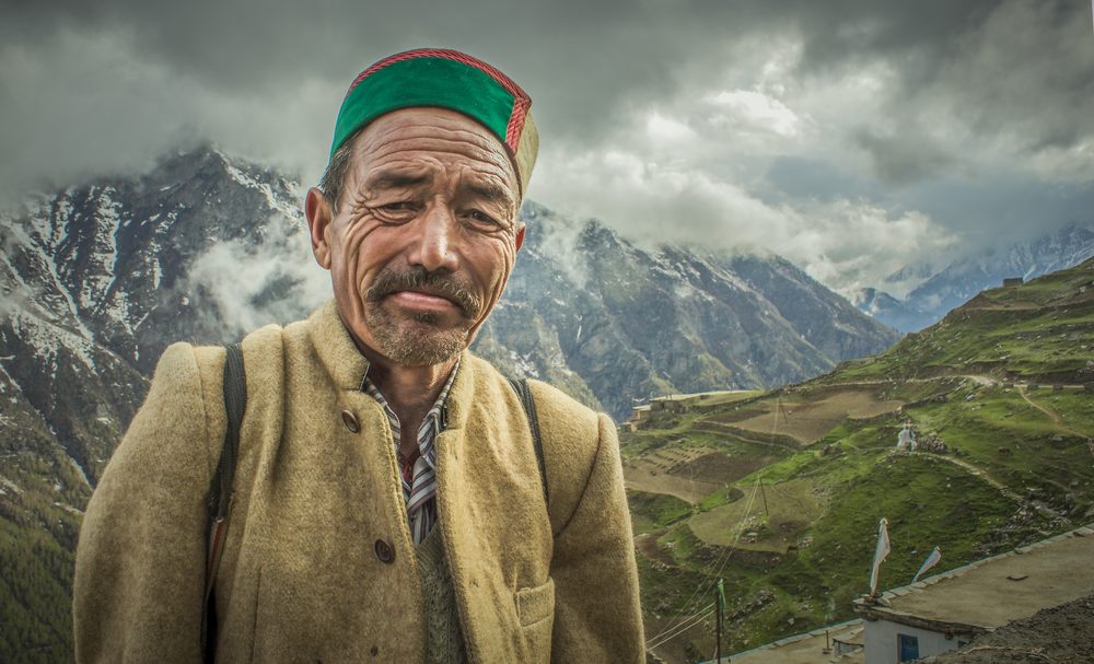 Elder from Bhatori, Pangi Valley