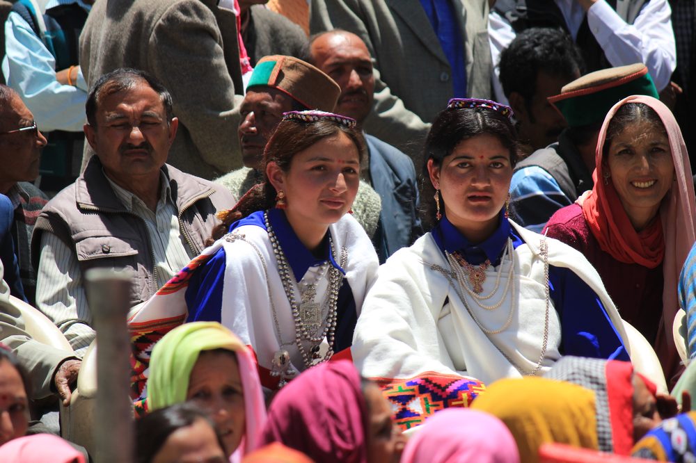 Community gathering in Pangi Valley